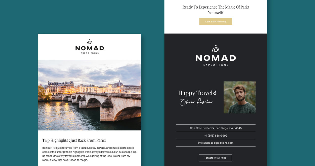 Nomad Email Template