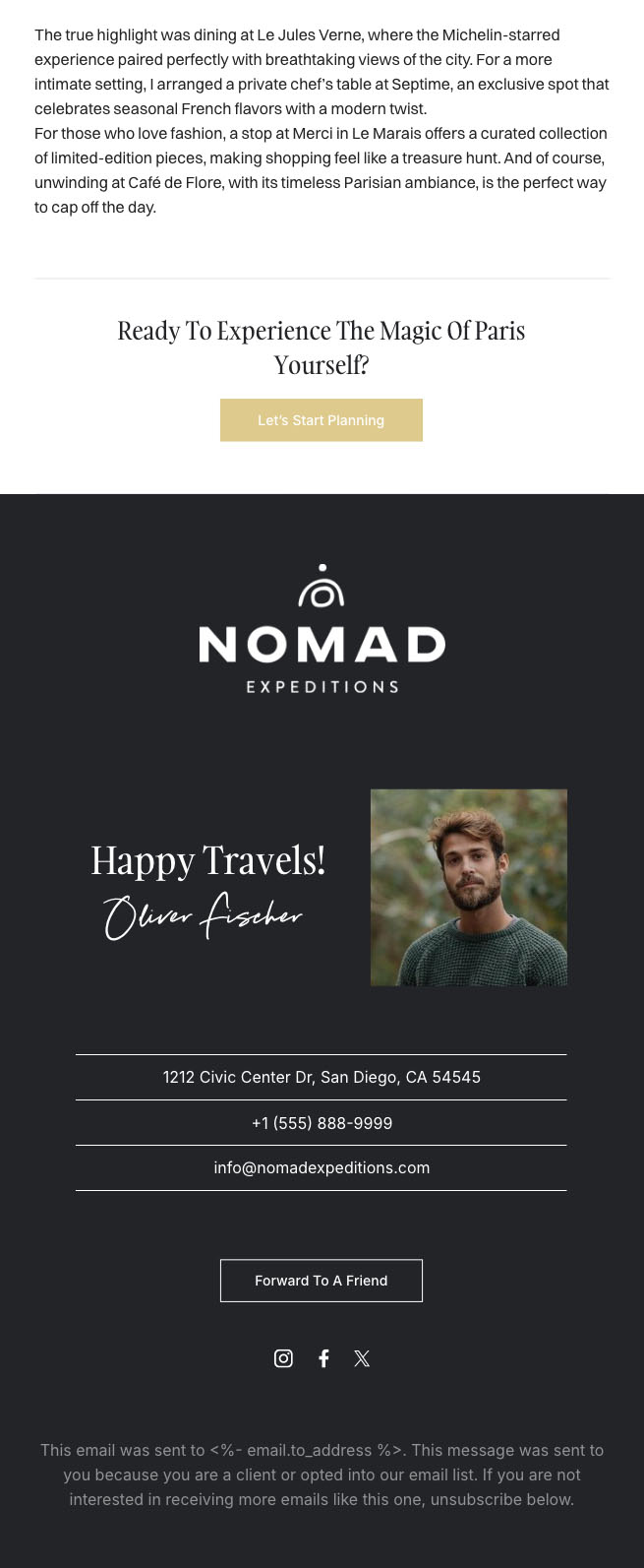 Nomad Newsletter Template